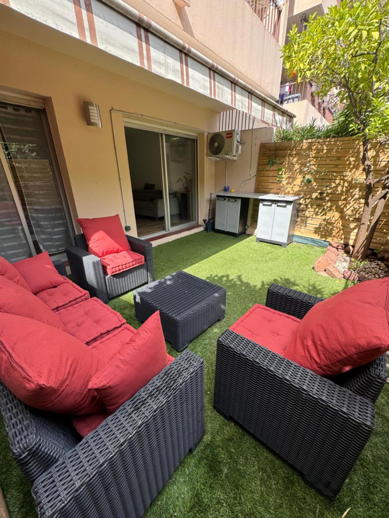 Appartement Avec Jardin Mandelieu Zewnętrze zdjęcie